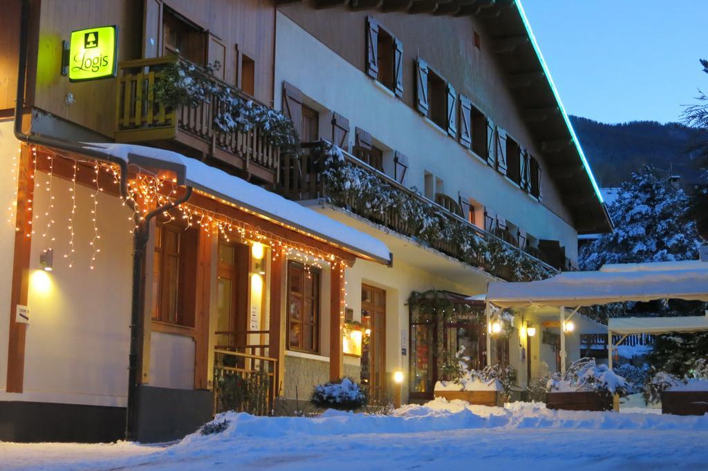 Logis Hotel Les Peupliers Baratier Exterior photo